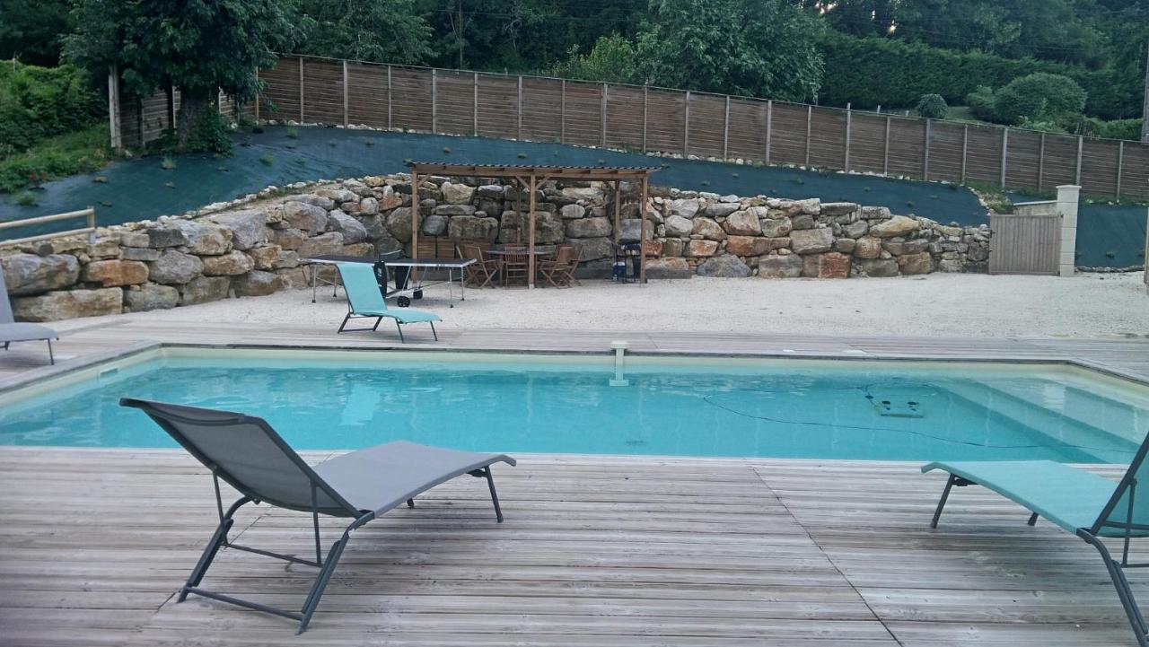 Lou Chastel, Demeure Perigourdine Climatisee Avec Piscine Privee Et Chauffee La Bachellerie Exterior foto
